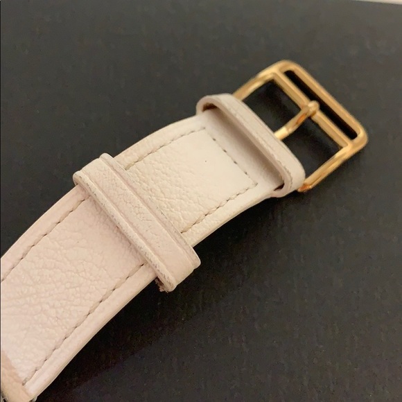 EUC Marc by Marc Jacobs White Leather Watch - Picture 4 of 16